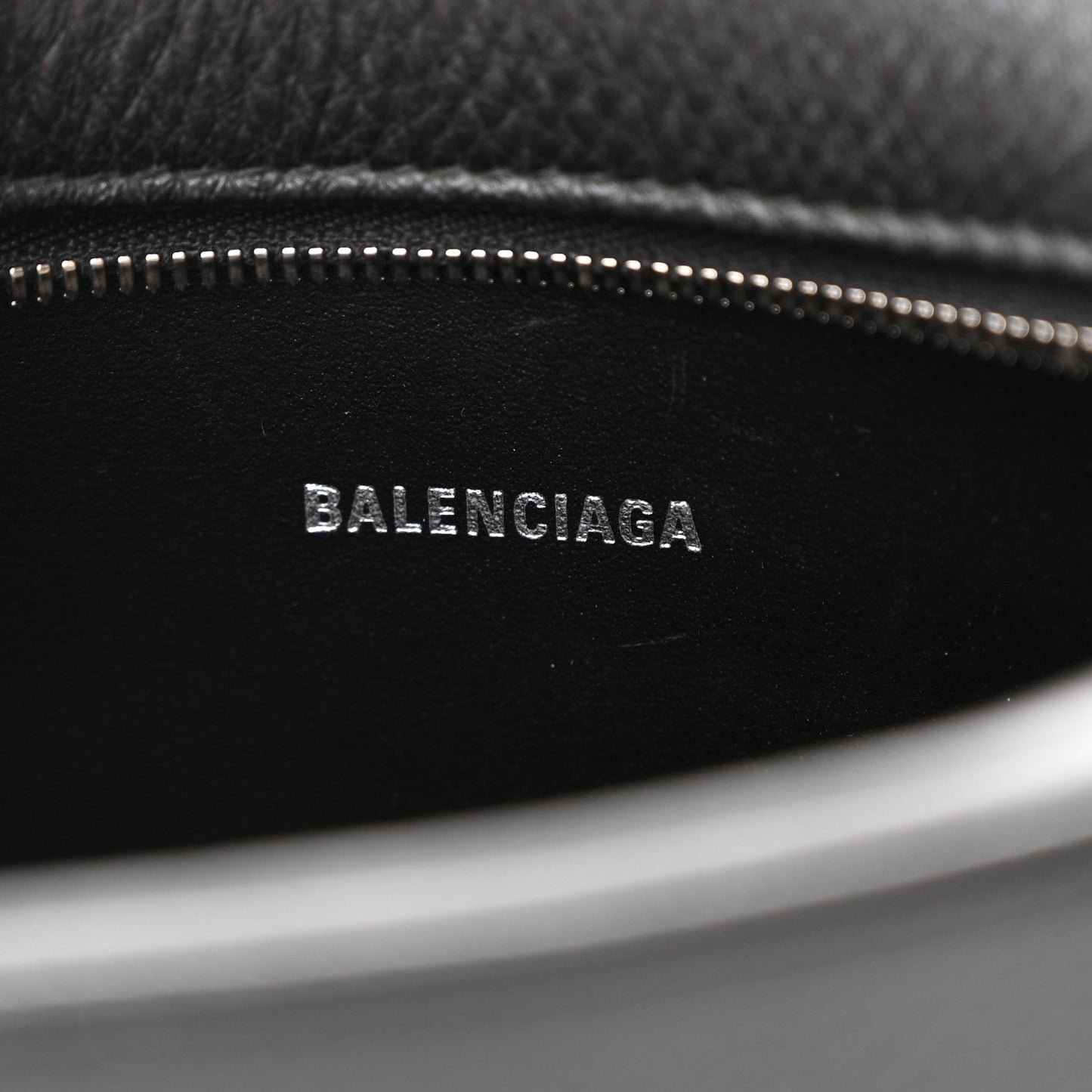 Calfskin Logo XS Everyday Camera Bag Black