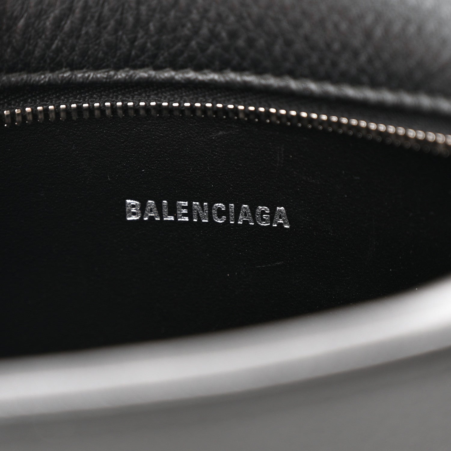 Balenciaga Calfskin Logo XS Everyday Camera Bag Black 6 of 11