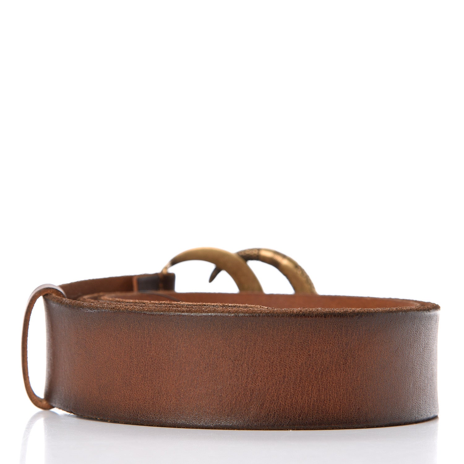 Gucci Faded Calfskin Snake Double G 40mm Belt 85 34 Cuir 3 of 9