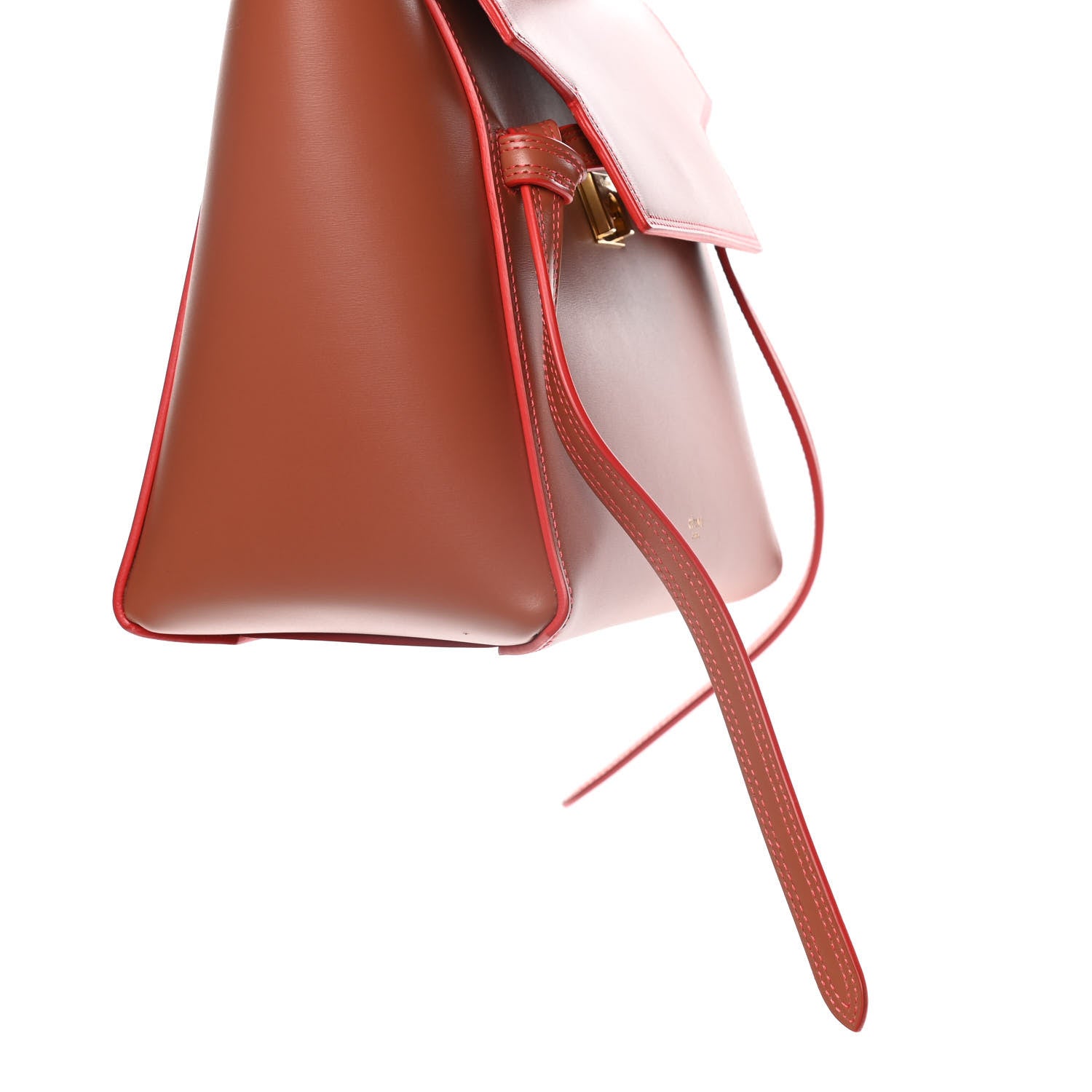 Celine Smooth Calfskin Mini Belt Bag Terracotta 12 of 17
