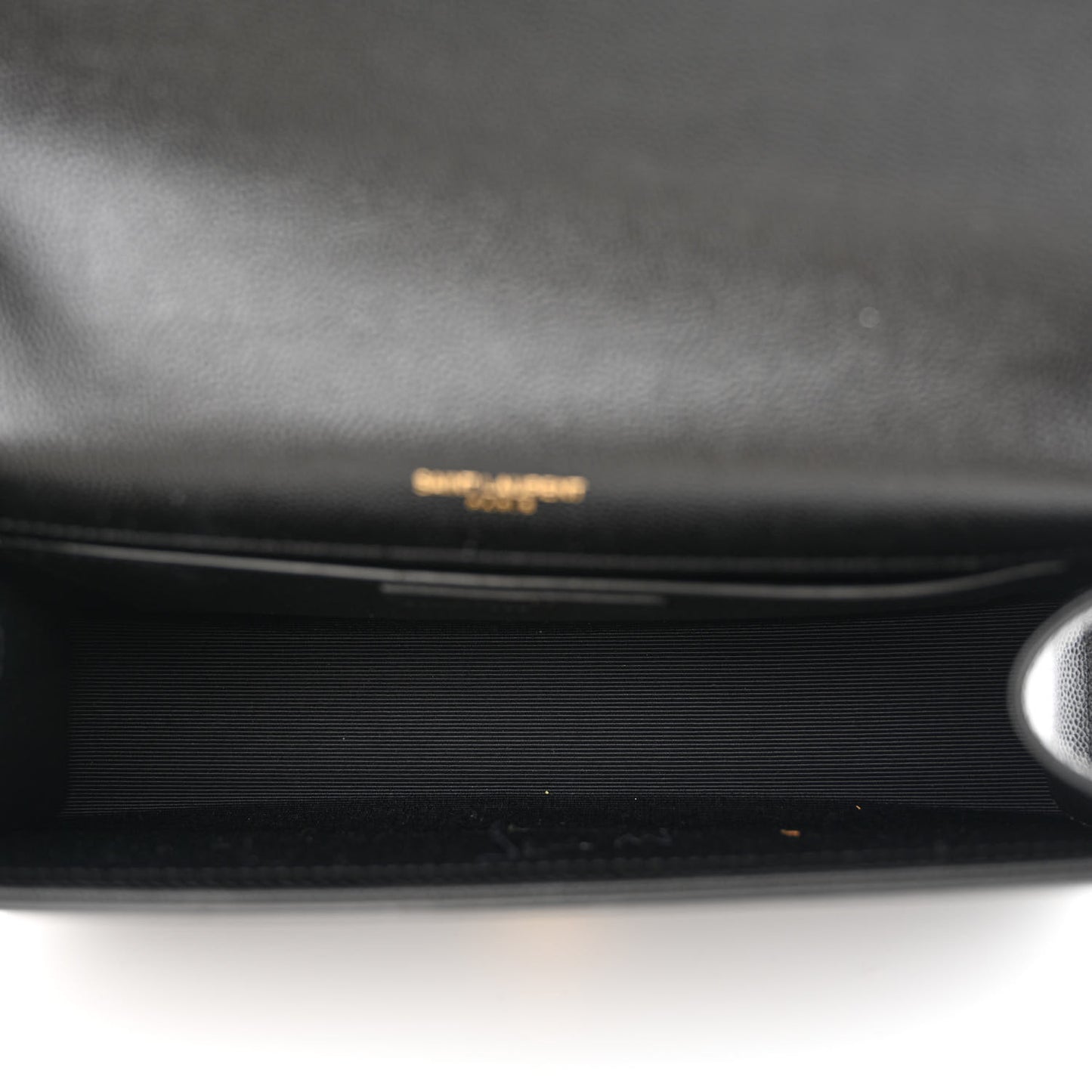Grain De Poudre Medium Classic Monogram Kate Satchel Black