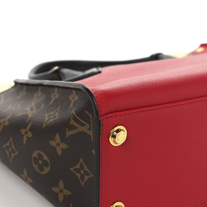 Louis Vuitton Calfskin Monogram On My Side Pirate Red 10 of 11