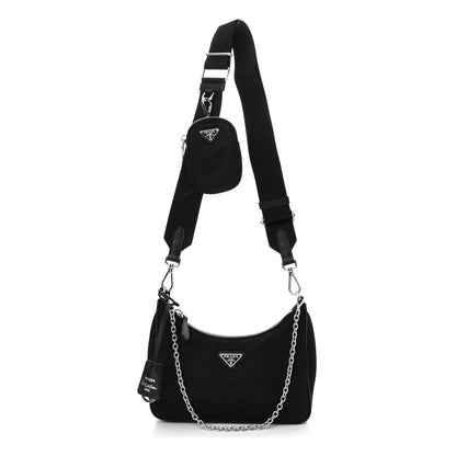 Prada Nylon Re-Edition 2005 Shoulder Bag Black 1 of 11