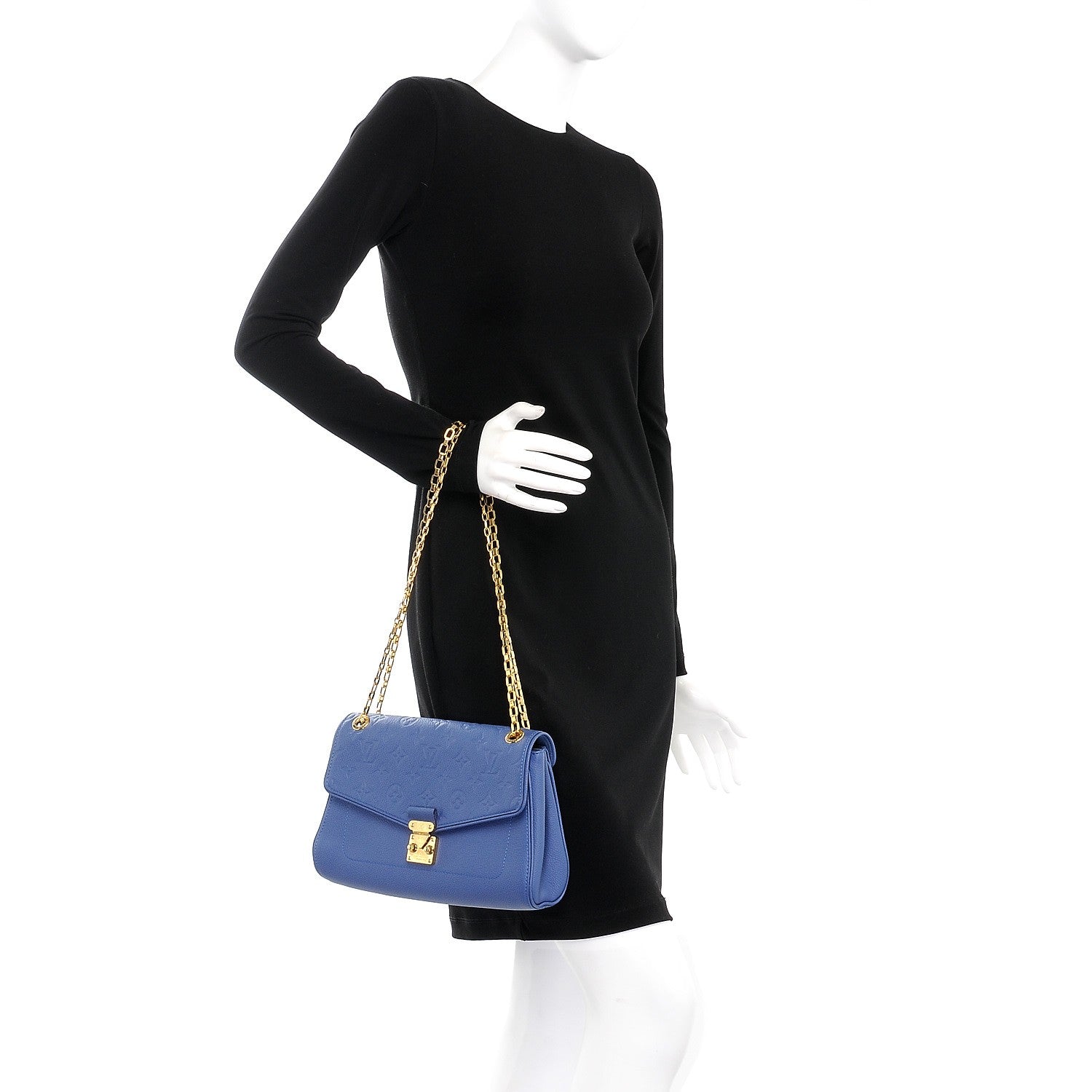 Louis Vuitton Empreinte Saint Germain PM Denim 3 of 8