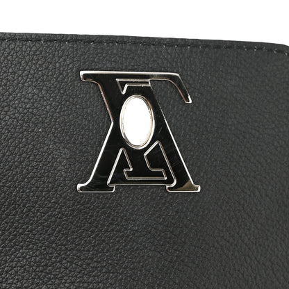 Louis Vuitton Calfskin Flower Lockme Mini Backpack Black Multicolor 11 of 14