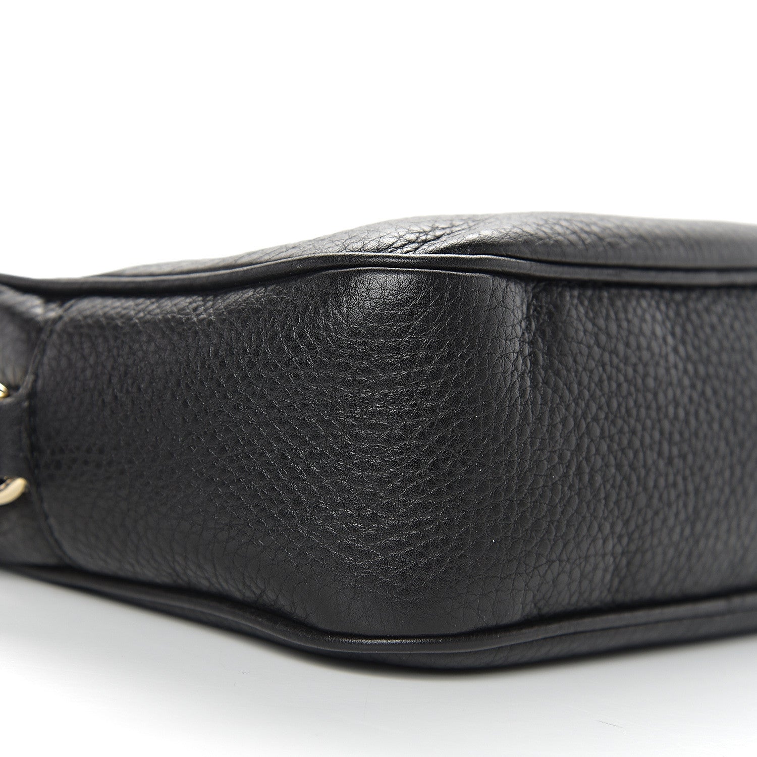 Gucci Pebbled Calfskin Small Soho Disco Bag Black 7 of 9