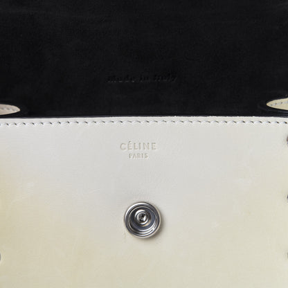 Celine Natural Calfskin Small Square With Pocket White 5 of 17