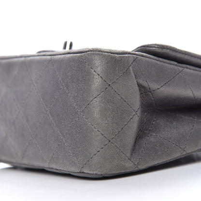 Chanel Iridescent Calfskin Quilted Mini Square Flap Grey 9 of 9