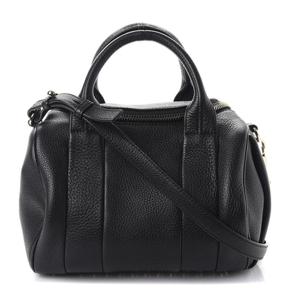 Alexander Wang Pebbled Lambskin Rockie Black Pale Gold Hardware 1 of 9