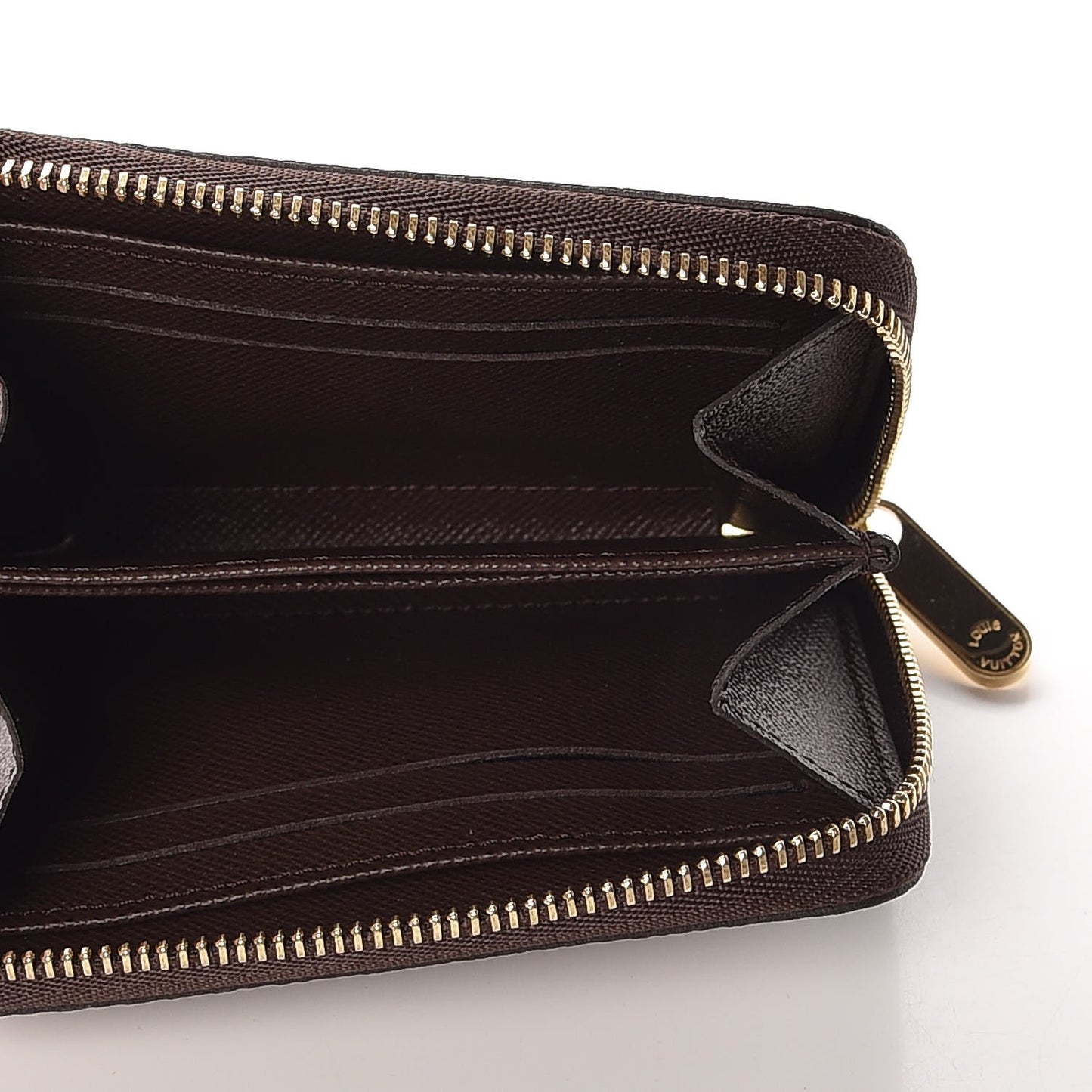 Damier Ebene Zippy Coin Purse