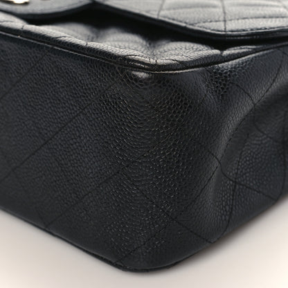 Chanel Caviar Quilted Jumbo Double Flap Black 9 of 9