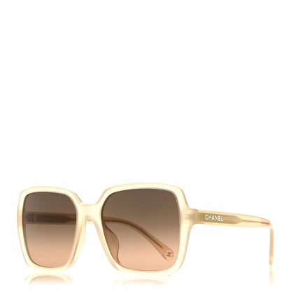 Chanel Acetate Square Sunglasses 5505 Light Brown 1 of 7