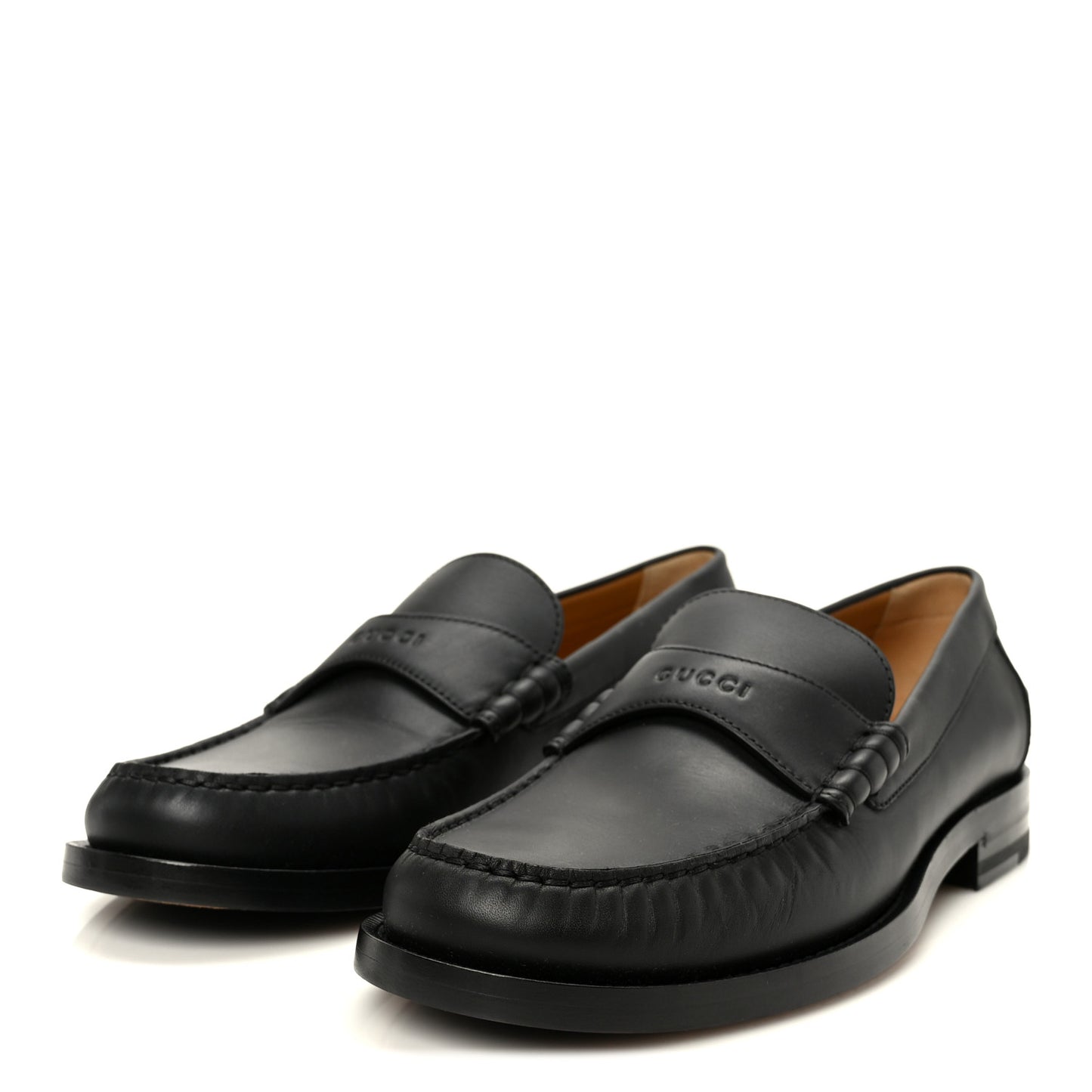 Calfskin Miro Soft Womens Mocassin Loafers 39 Black
