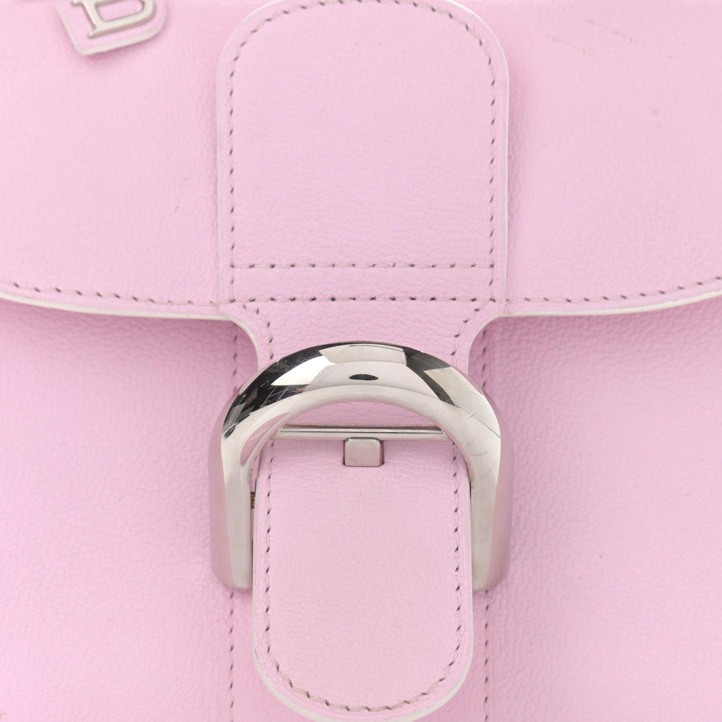 Grained Calfskin Mini Brillant Satchel Nakuru