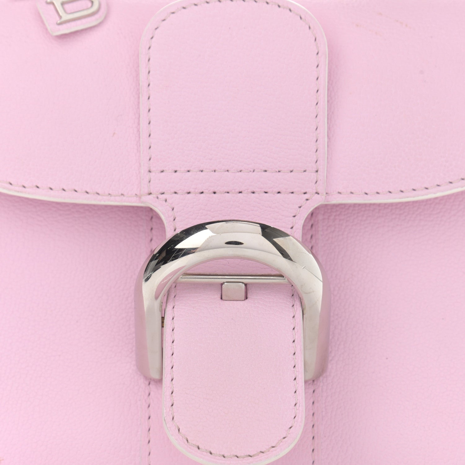 Delvaux Grained Calfskin Mini Brillant Satchel Nakuru 8 of 17