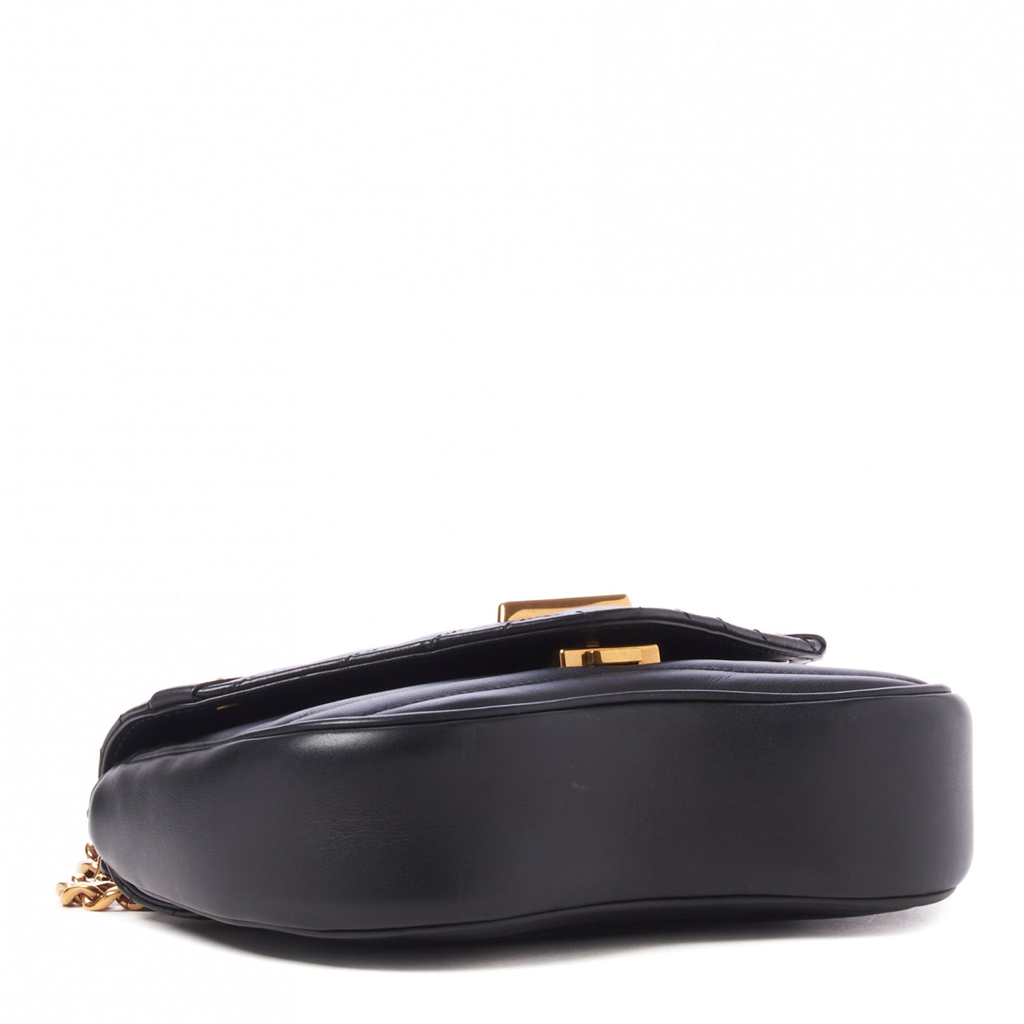 Calfskin New Wave Chain PM Black