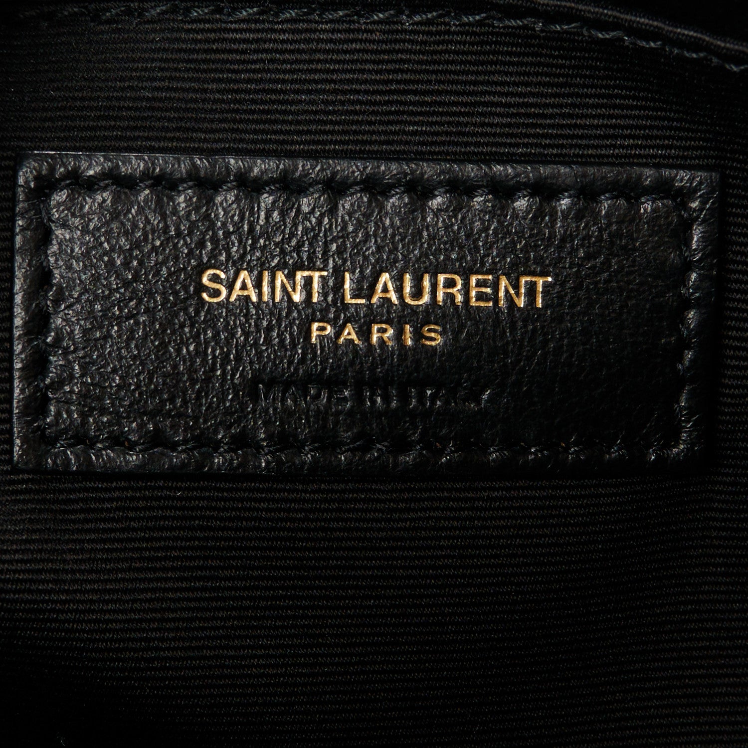 Saint Laurent Calfskin Matelasse Monogram Lou Camera Bag Dark Beige 6 of 10