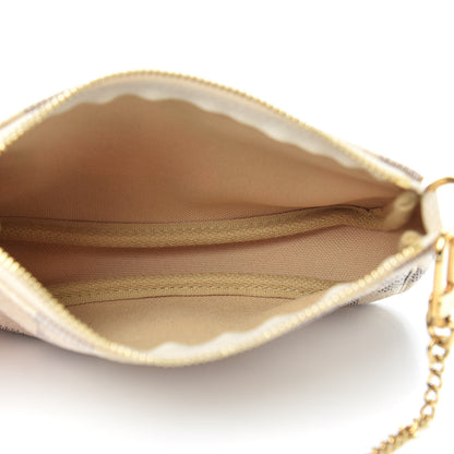 Louis Vuitton Damier Azur 2017 Christmas Animation Mini Pochette Accessories 5 of 8