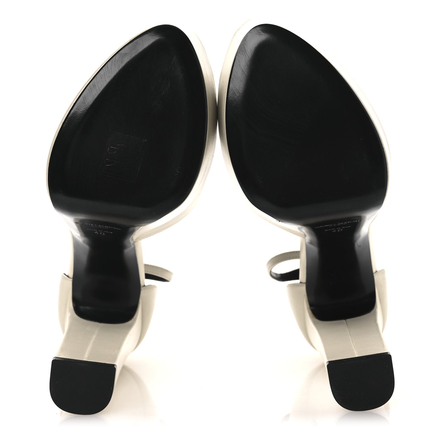 New Belfagor Jodie 95 Platform Sandals 40 Pearl