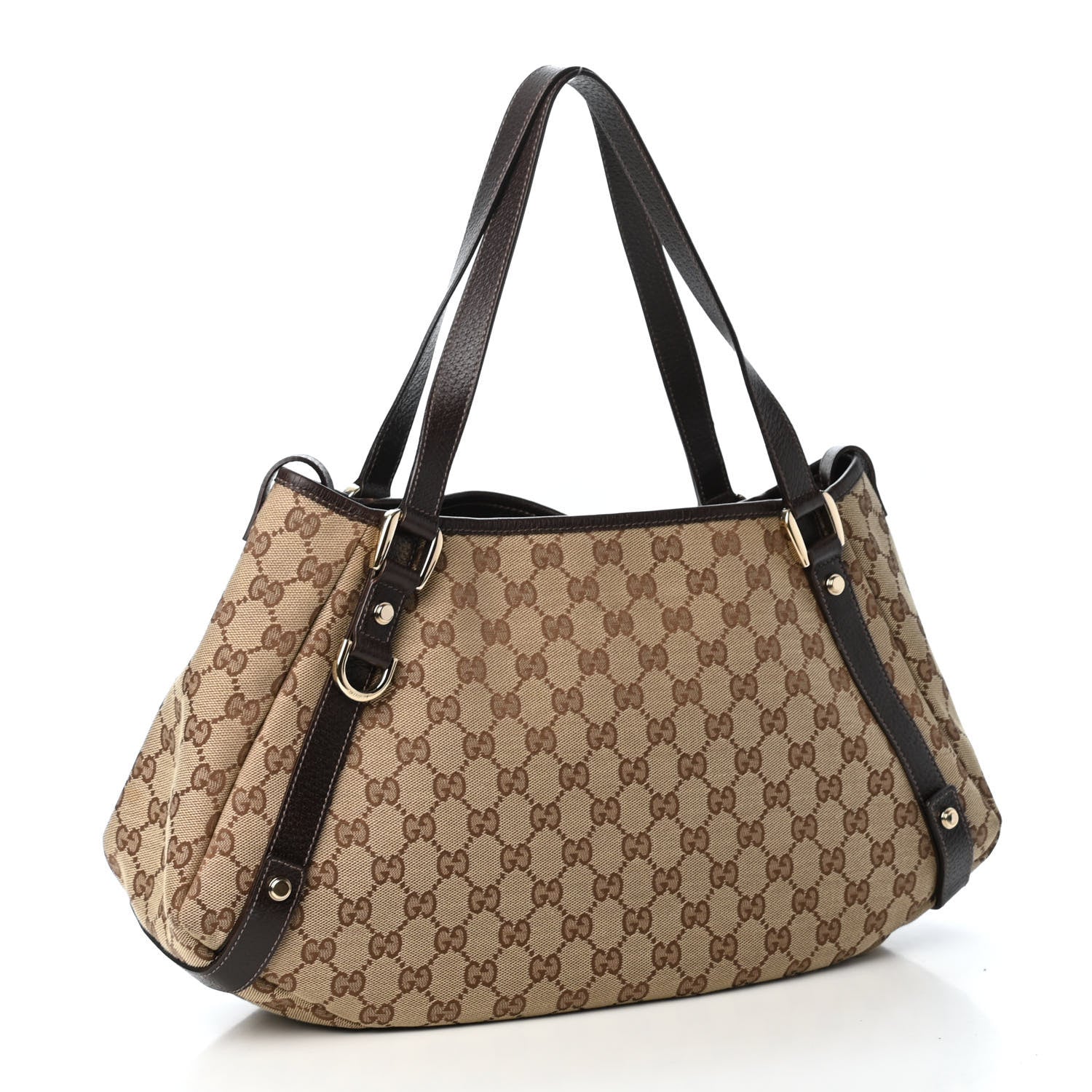 Gucci Monogram Medium Abbey Shoulder Bag Dark Brown 2 of 4