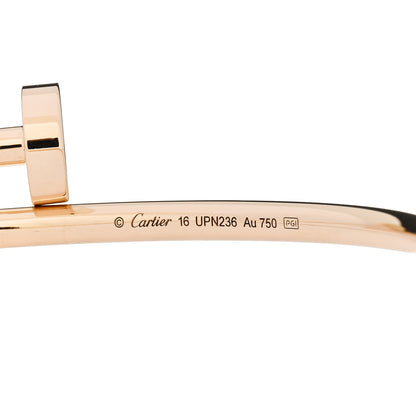 Cartier 18K Yellow Gold Small Juste Un Clou Bracelet 16 3 of 4