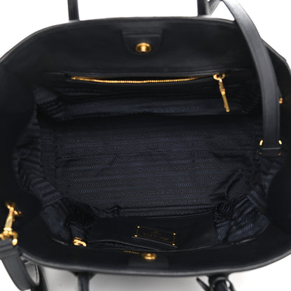Prada Soft Calf Shopping Tote Baltico 5 of 11