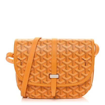 Goyard Goyardine Belvedere II PM Messenger Bag Yellow 1 of 14