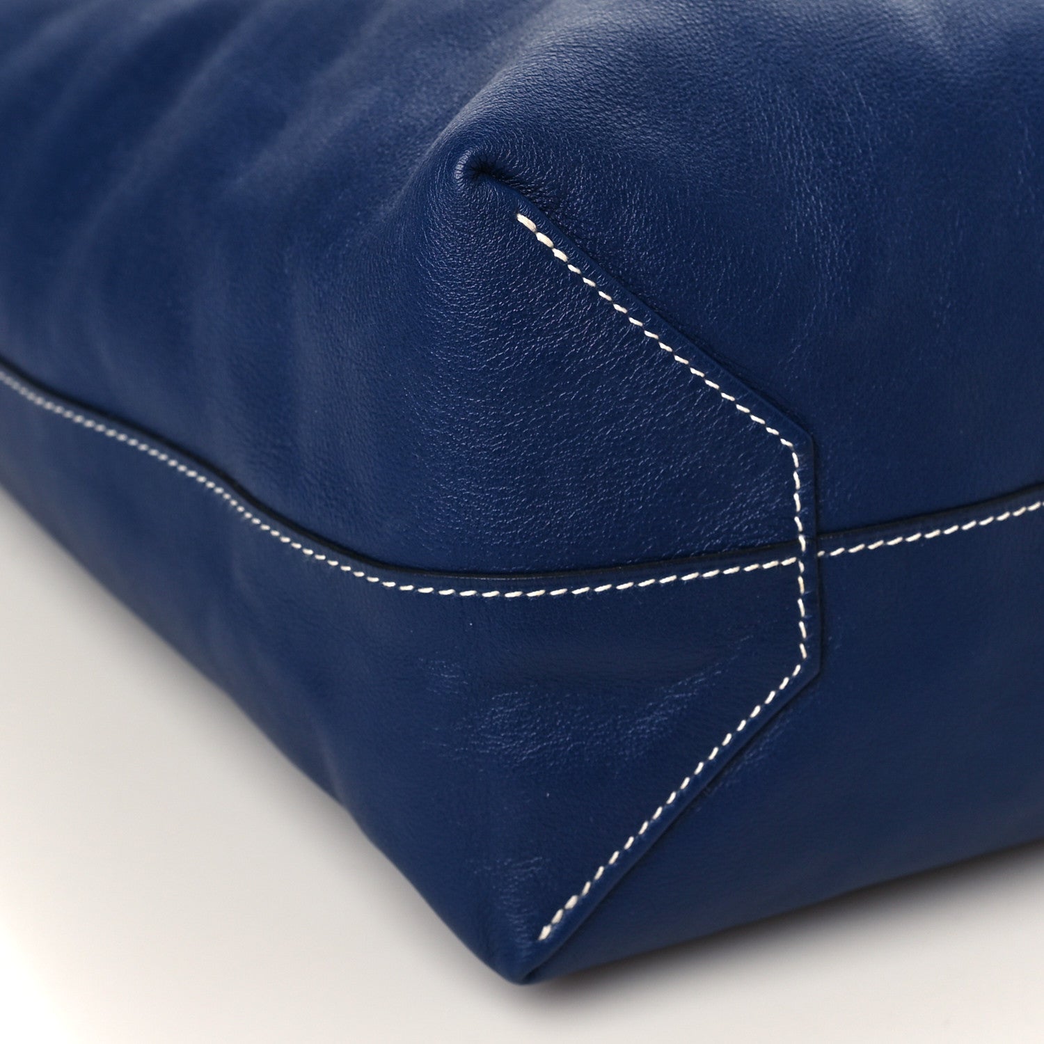Hermes Veau Sikkim Double Sens 45 Tote Bleu Sapphire Bleu Paradis 9 of 12