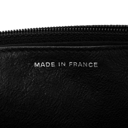Chanel Calfskin Quilted Chain Around Boy Wallet On Chain WOC Black 12 of 21
