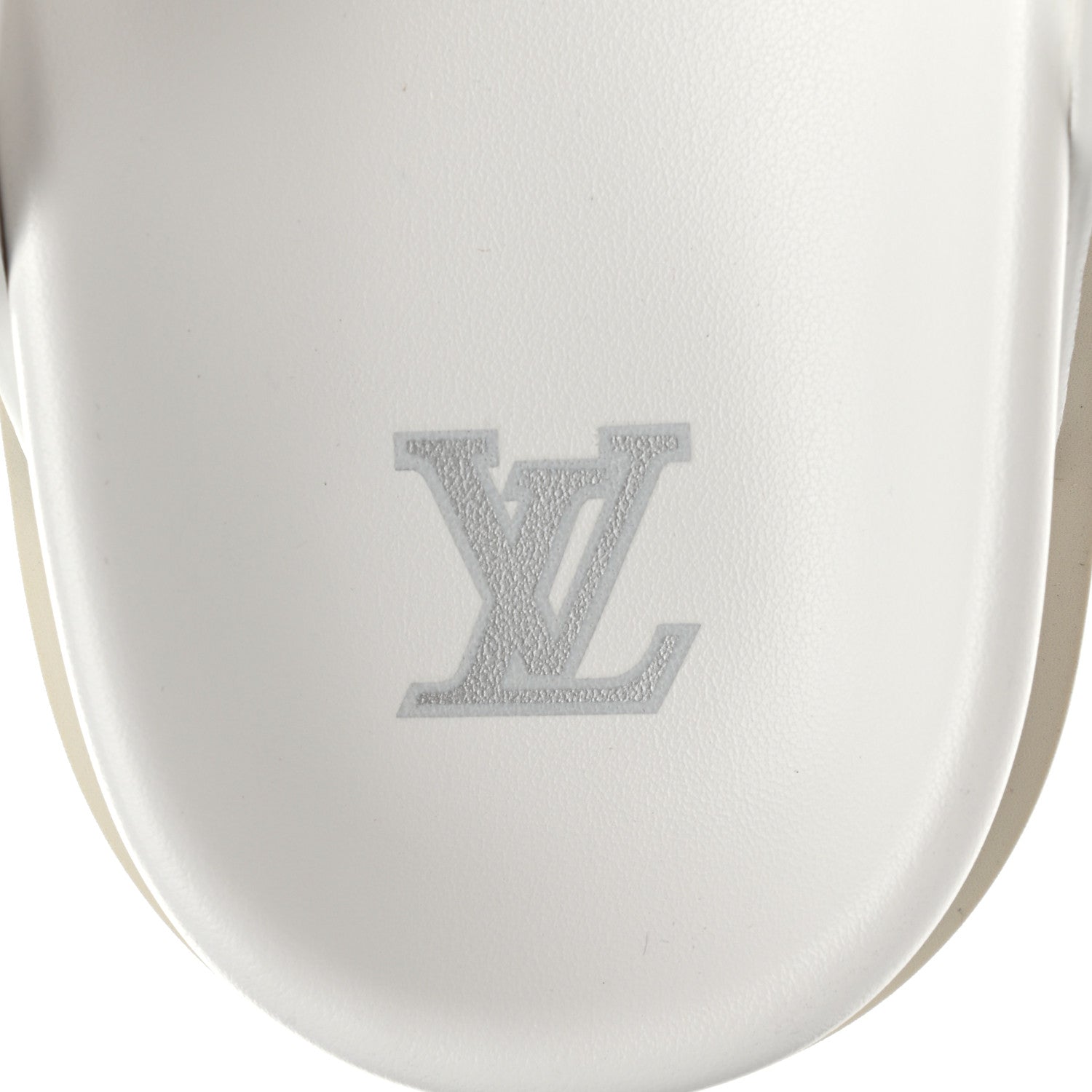 Louis Vuitton Metallic Mix Materials Mens LV Script Trainer Mules 10 Silver Multicolor 7 of 8