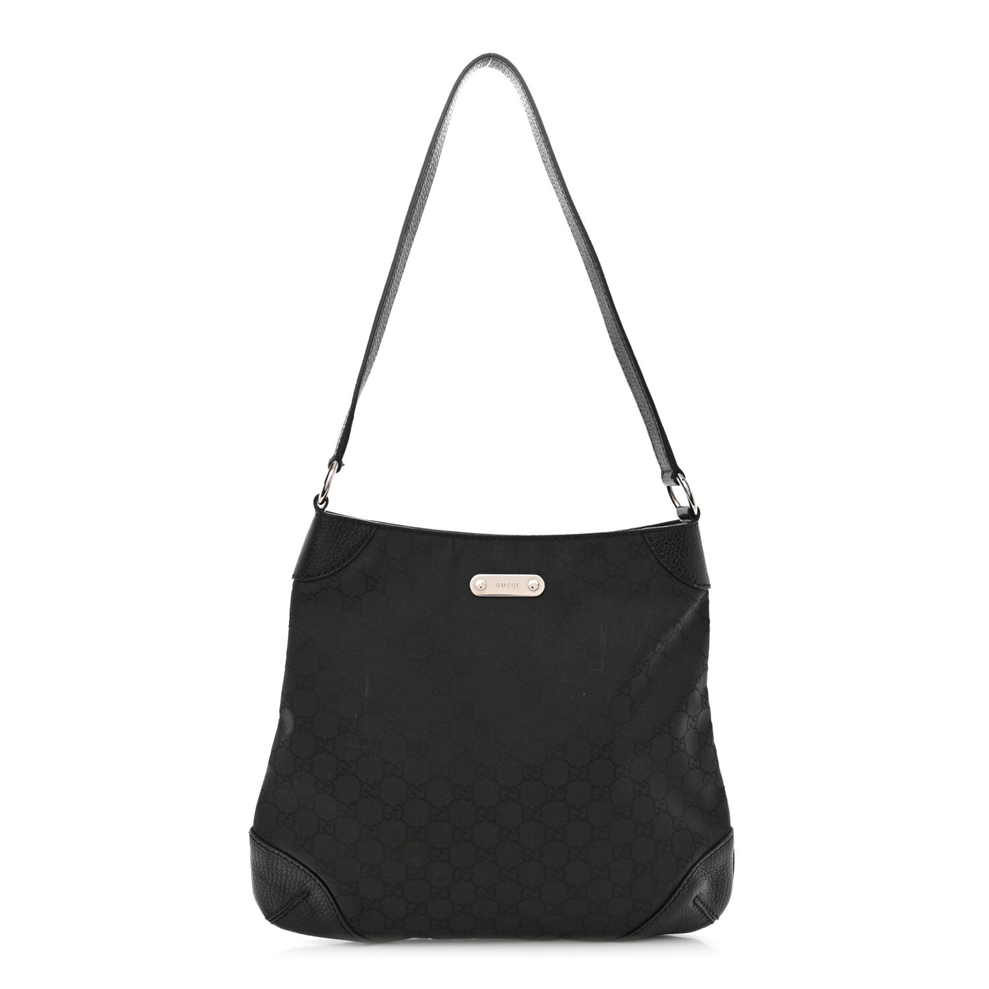 Monogram Shoulder Bag Black