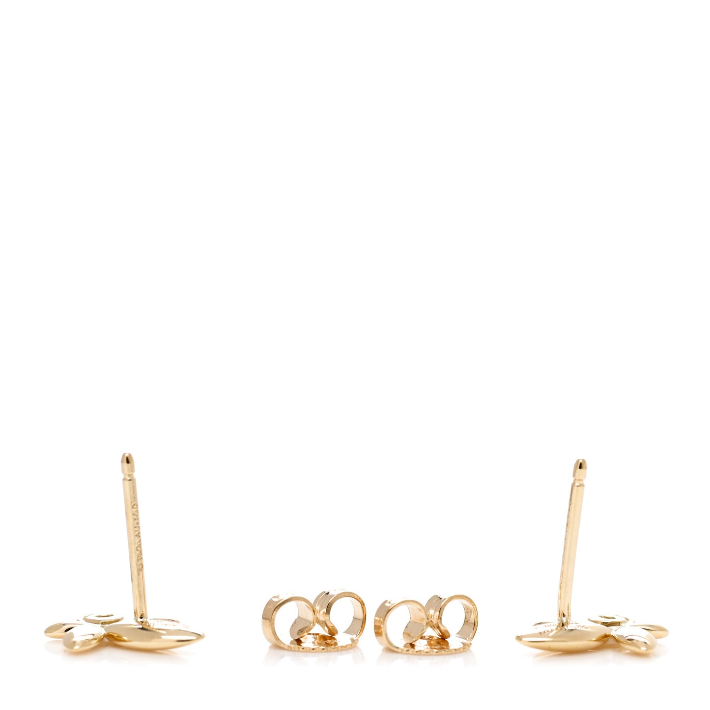 18K Yellow Gold Diamond Paloma Picasso Olive Leaf Earrings