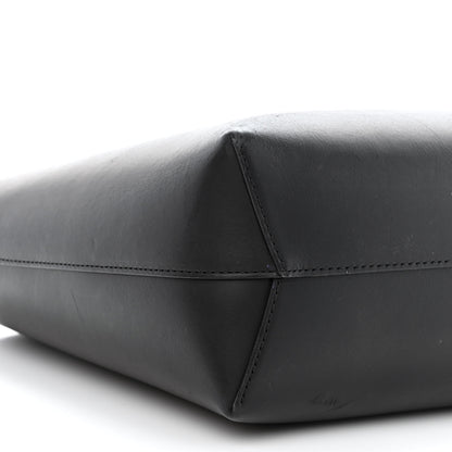 Mansur Gavriel Saffiano Large Shopping Tote Black Flamma 11 of 13