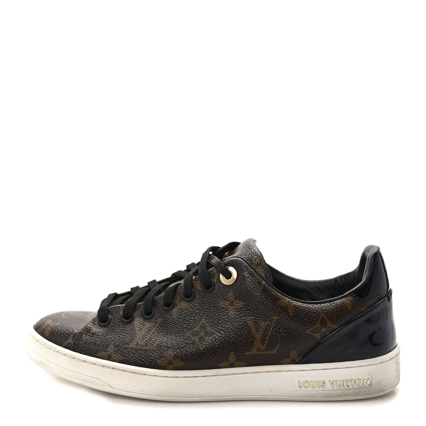 Patent Monogram Frontrow Sneakers 37.5
