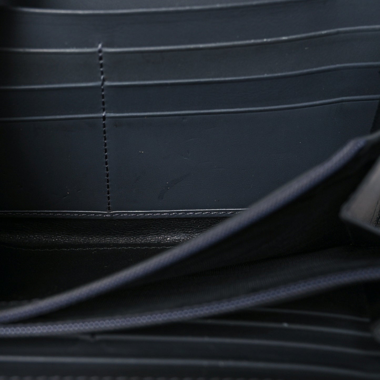 Guccissima Signature Travel Document Case Grey