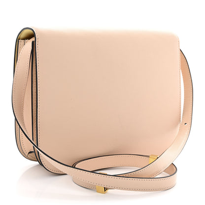 Celine Shiny Goatskin Medium Classic Box Flap Bag Blush 3 of 12