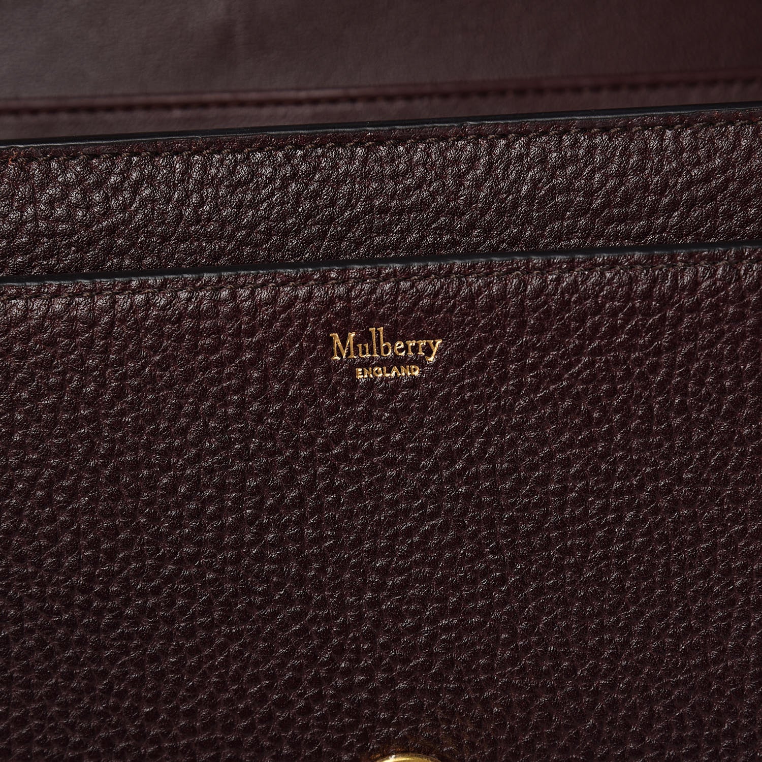 Mulberry Vegetable Tanned Leather Large Darley 6 of 9