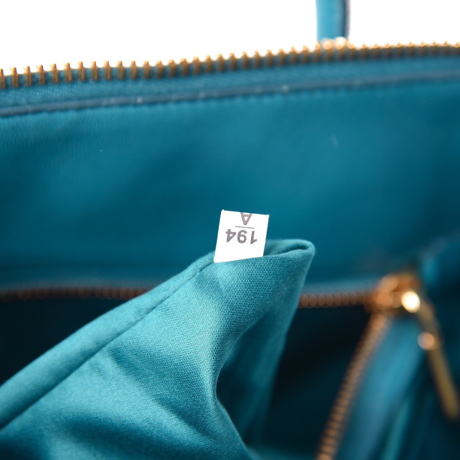 Miu Miu Nappa Matelasse Zip Tote Laguna 7 of 14