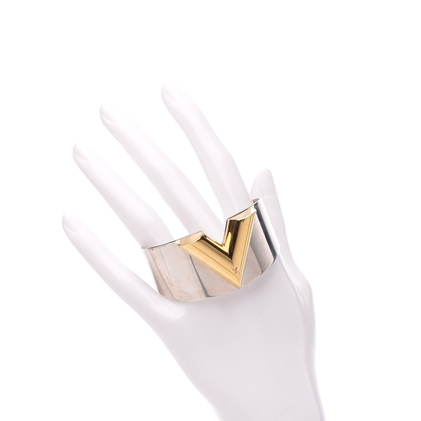 Metal Essential V Cuff Silver