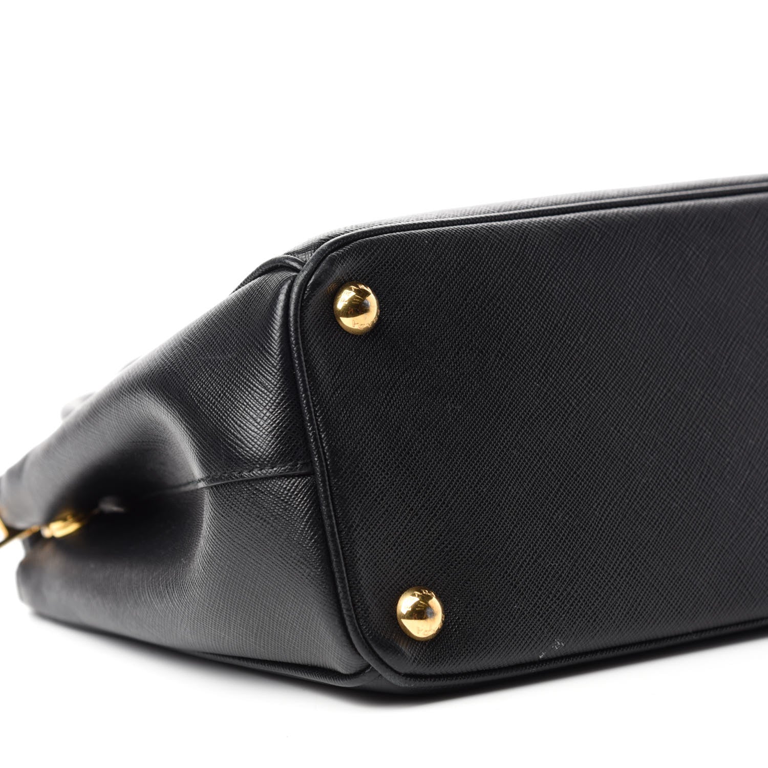 Prada Saffiano Small Galleria Double Zip Tote Black 6 of 13