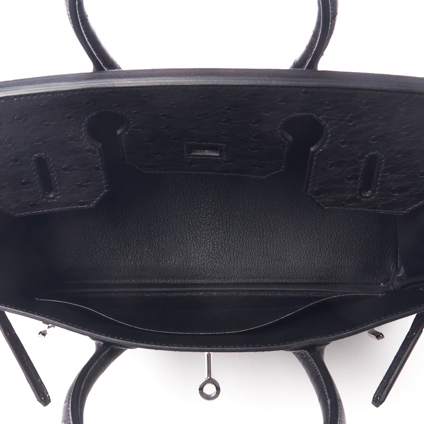 Ostrich Birkin 30 Black