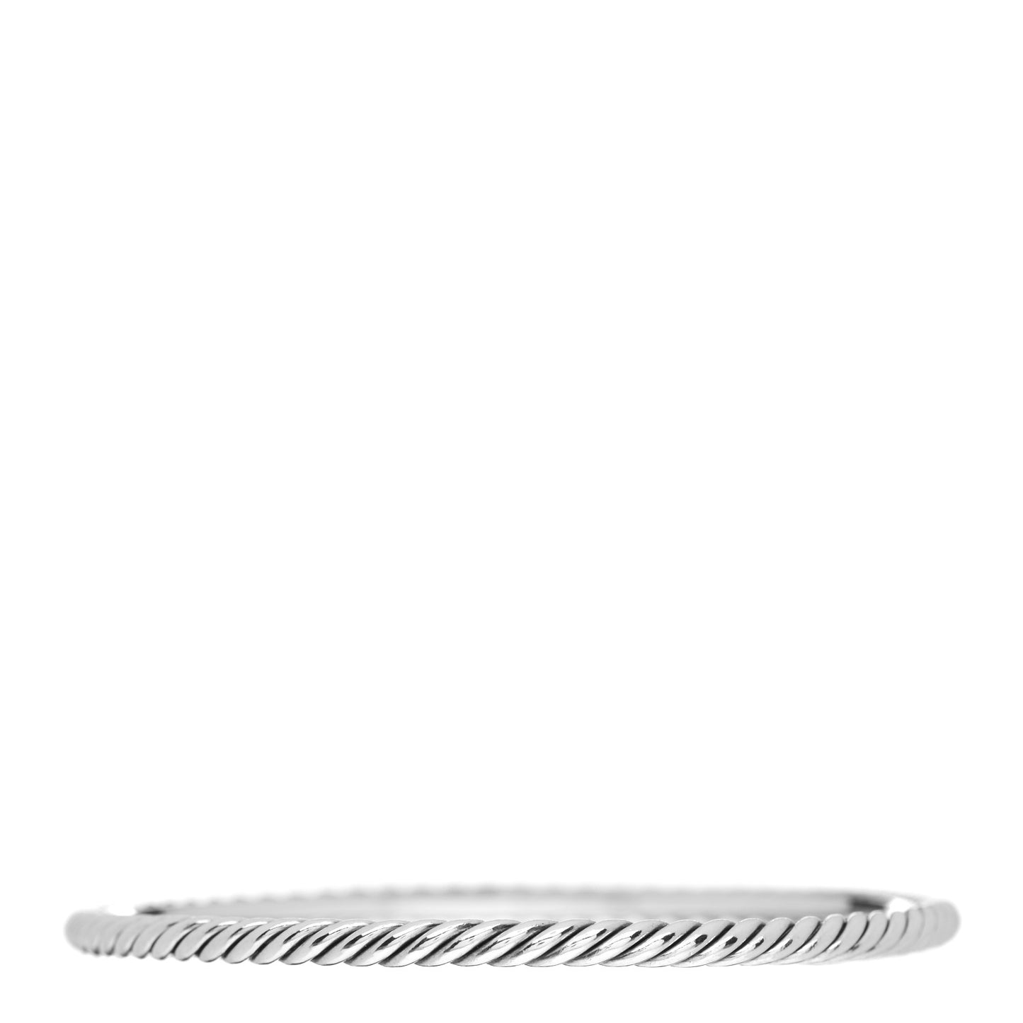 Sterling Silver 4mm Cable Classics Bangle Bracelet