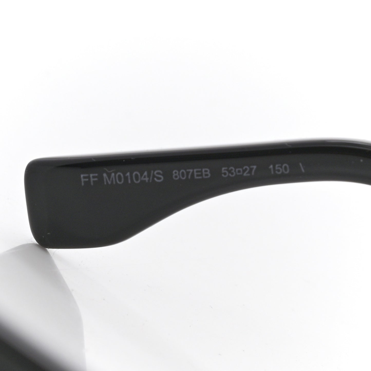 Acetate FF Aviator Sunglasses FF M0104/S Black