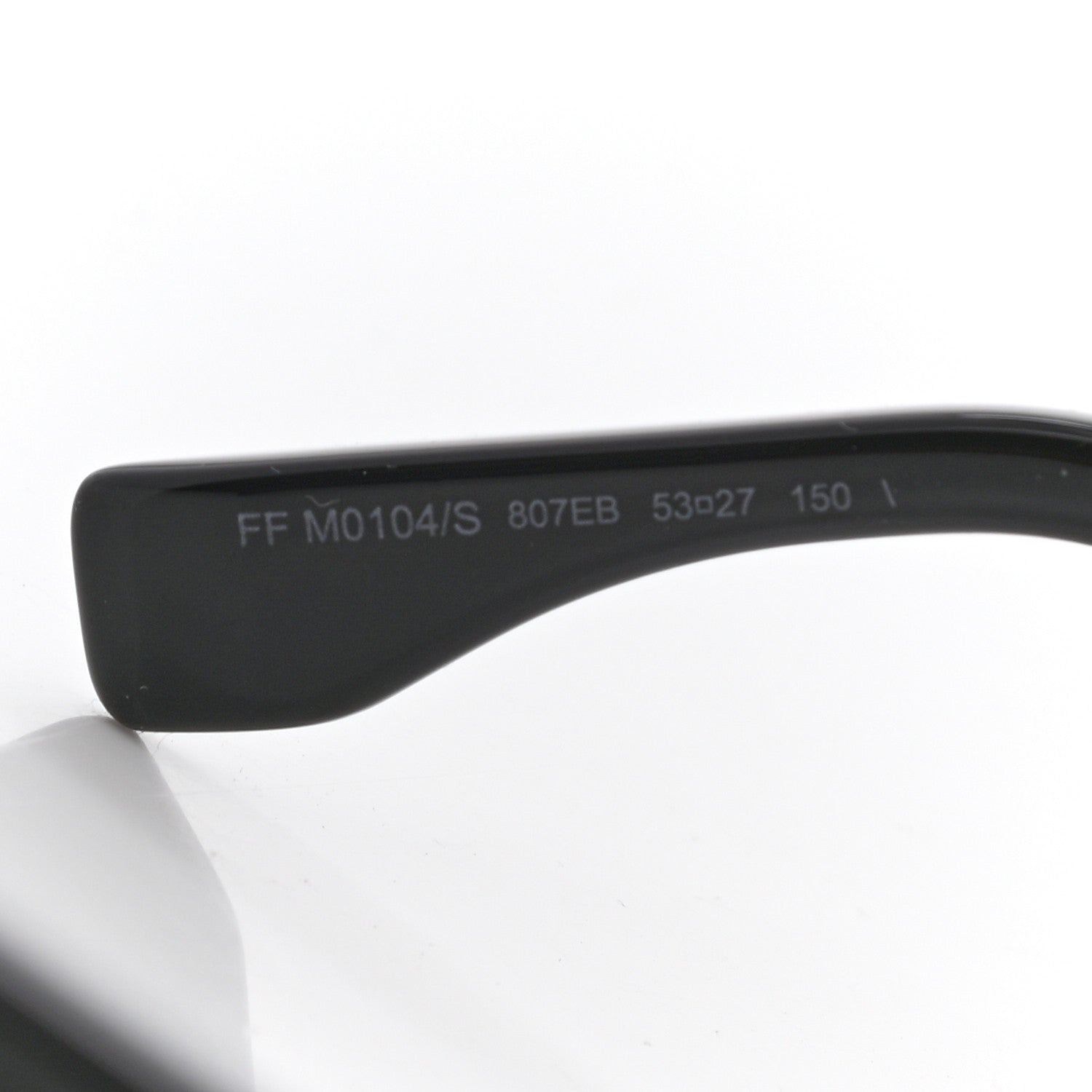 Fendi Acetate FF Aviator Sunglasses FF M0104/S Black 7 of 9