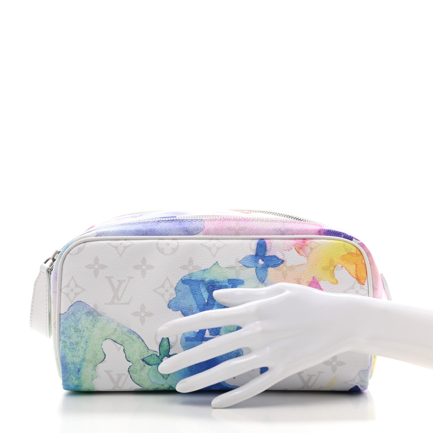 Louis Vuitton Monogram Watercolor Dopp Kit Toilet Pouch Multicolor 3 of 16