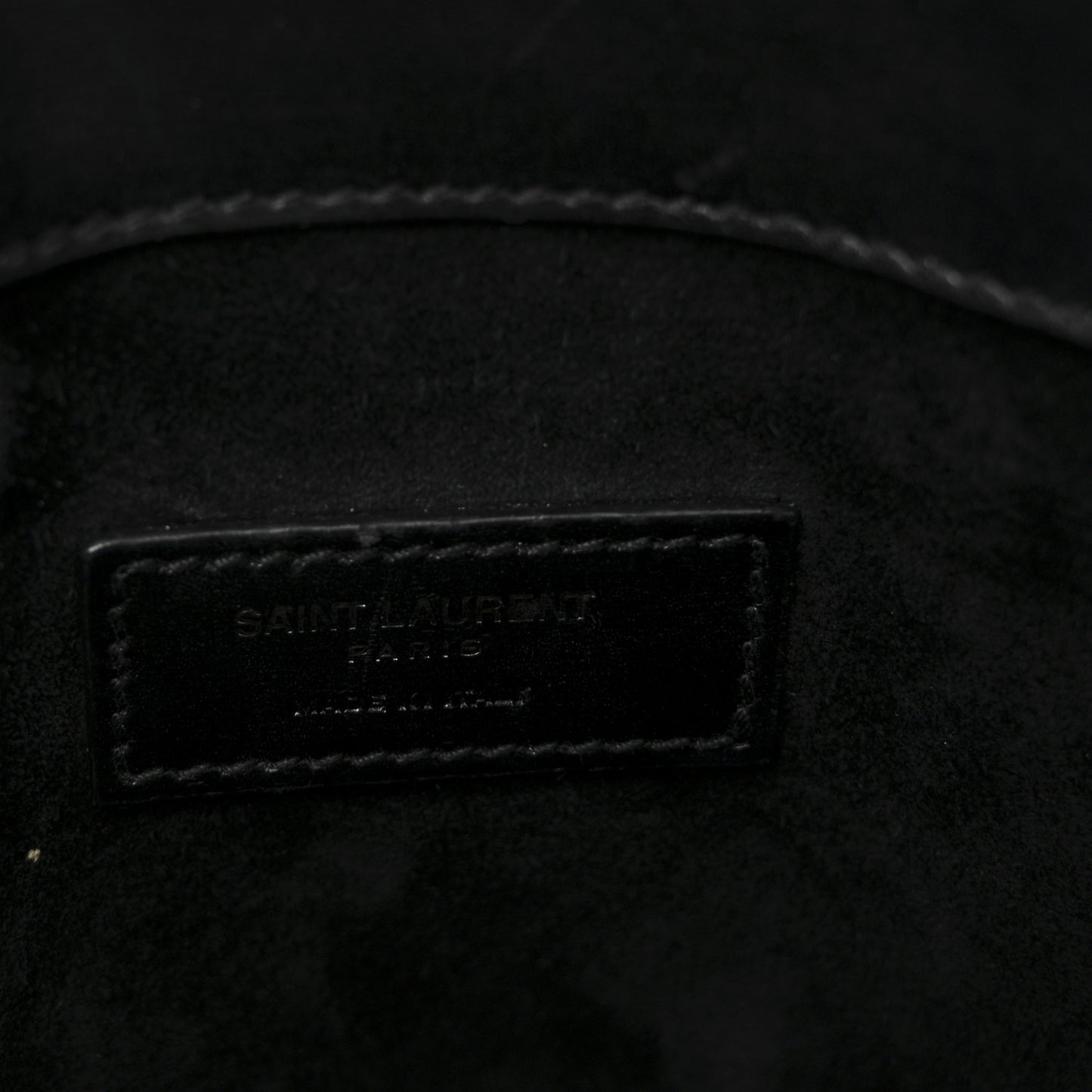 Smooth Calfskin Studded Small Sac De Jour Black