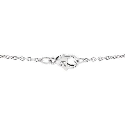 Louis Vuitton 18K White Gold Empreinte Pendant Necklace 4 of 5
