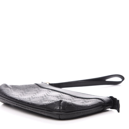 Gucci Guccissima Wristlet Black 9 of 16