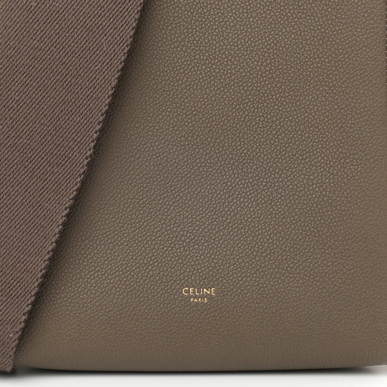 Celine Soft Grained Calfskin Small Sangle Bucket Bag Taupe 7 of 9