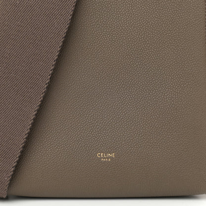Celine Soft Grained Calfskin Small Sangle Bucket Bag Taupe 7 of 9